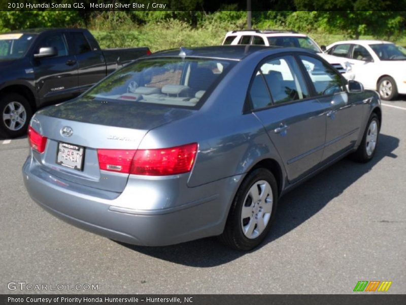 Medium Silver Blue / Gray 2010 Hyundai Sonata GLS