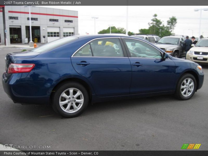 Blue Ribbon Metallic / Ash 2007 Toyota Camry LE