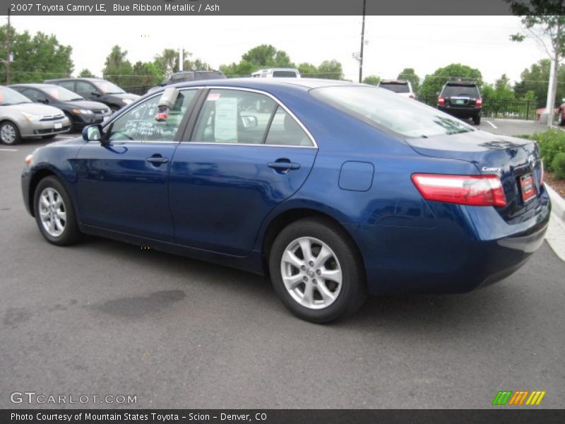Blue Ribbon Metallic / Ash 2007 Toyota Camry LE