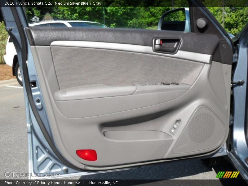 Medium Silver Blue / Gray 2010 Hyundai Sonata GLS