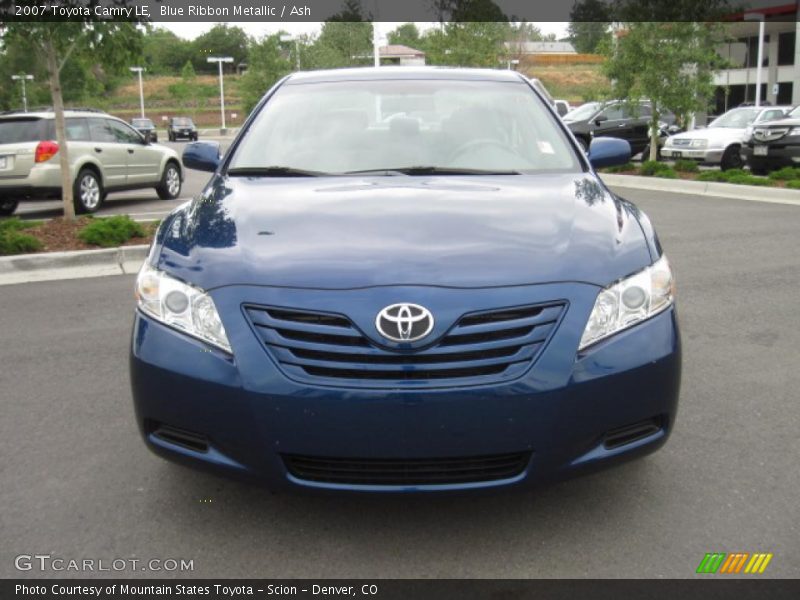Blue Ribbon Metallic / Ash 2007 Toyota Camry LE