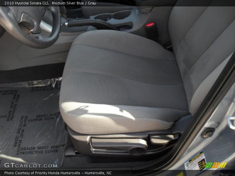 Medium Silver Blue / Gray 2010 Hyundai Sonata GLS