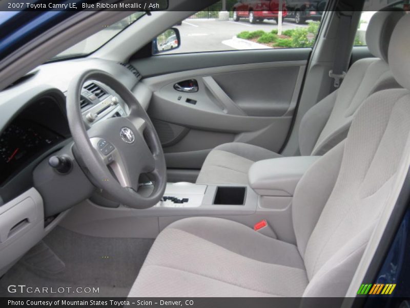 Blue Ribbon Metallic / Ash 2007 Toyota Camry LE