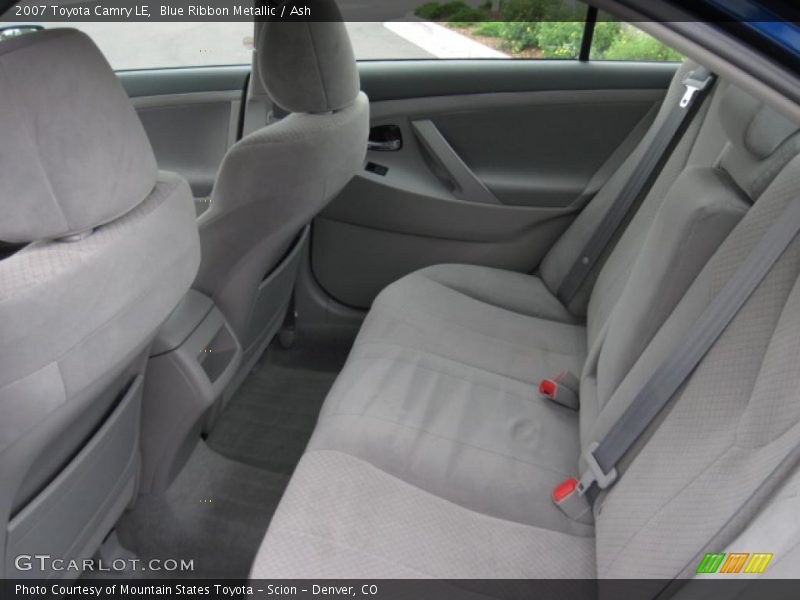 Blue Ribbon Metallic / Ash 2007 Toyota Camry LE