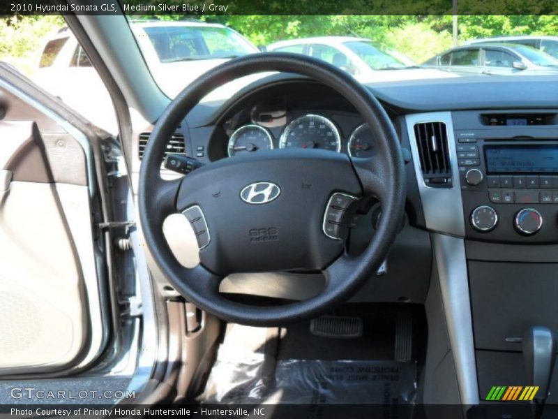 Medium Silver Blue / Gray 2010 Hyundai Sonata GLS
