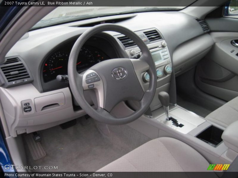 Blue Ribbon Metallic / Ash 2007 Toyota Camry LE