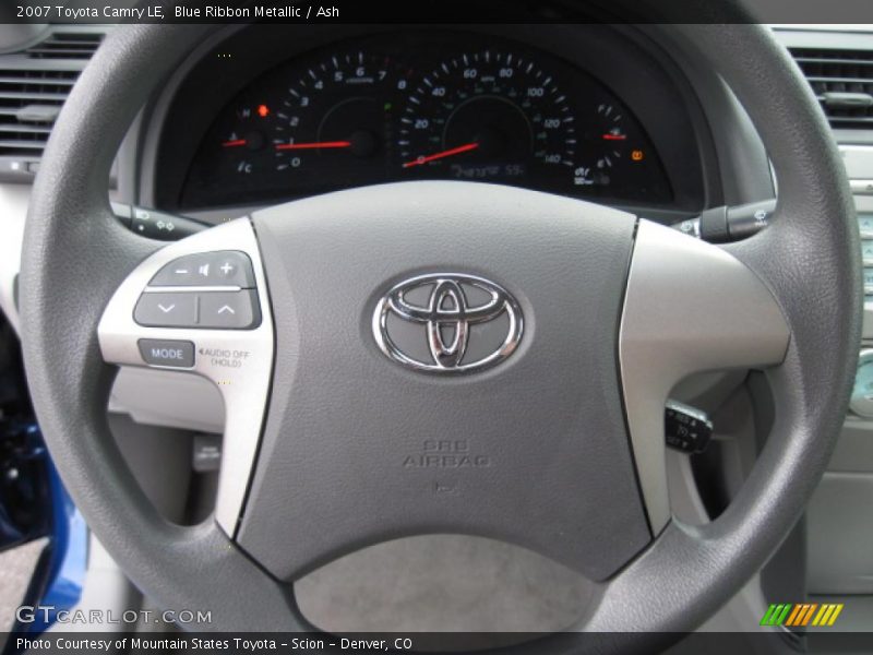 Blue Ribbon Metallic / Ash 2007 Toyota Camry LE