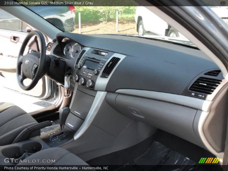 Medium Silver Blue / Gray 2010 Hyundai Sonata GLS
