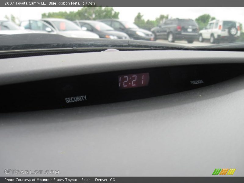 Blue Ribbon Metallic / Ash 2007 Toyota Camry LE