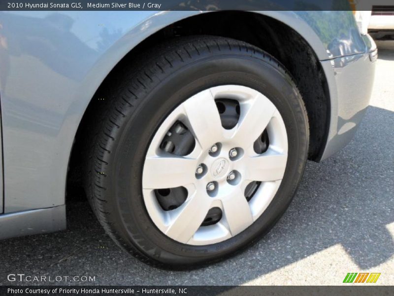 Medium Silver Blue / Gray 2010 Hyundai Sonata GLS