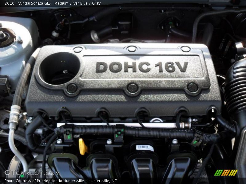 Medium Silver Blue / Gray 2010 Hyundai Sonata GLS