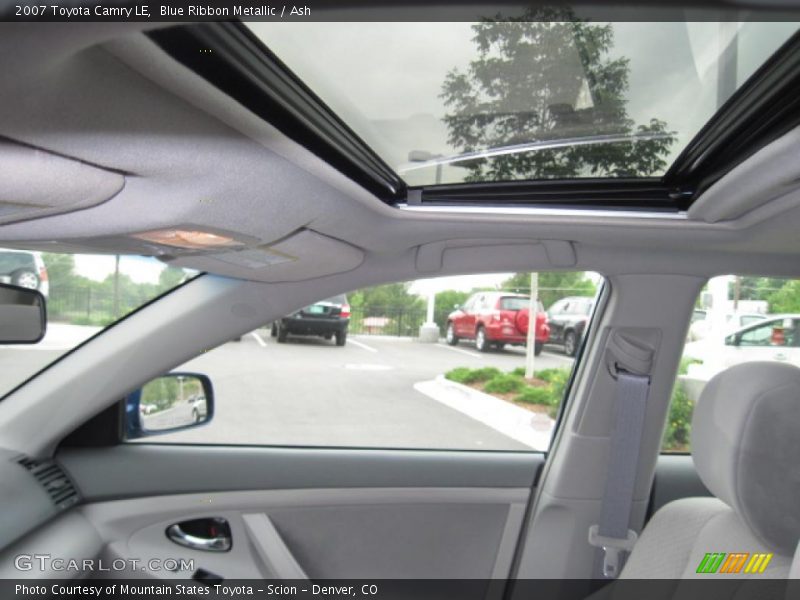 Blue Ribbon Metallic / Ash 2007 Toyota Camry LE