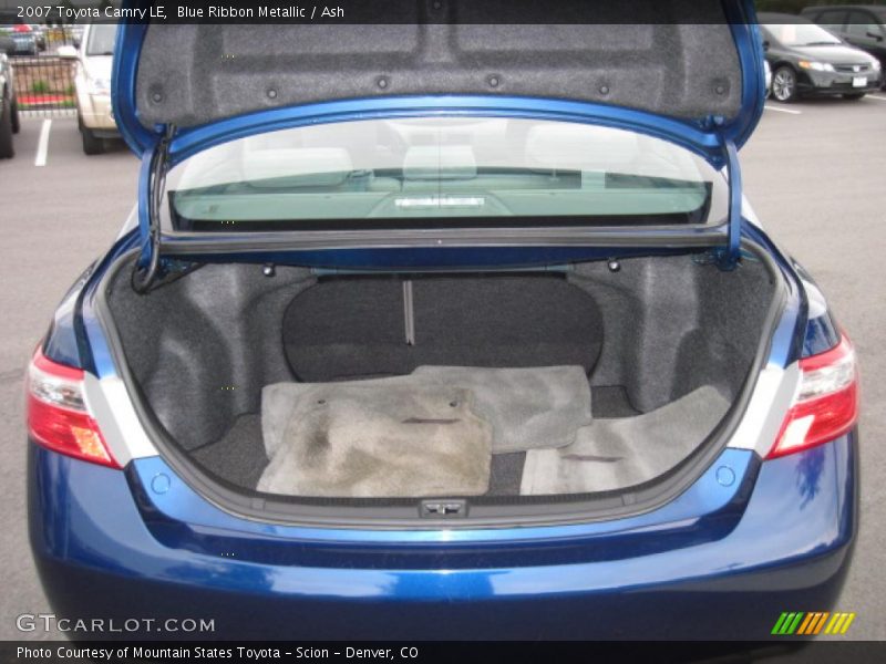 Blue Ribbon Metallic / Ash 2007 Toyota Camry LE