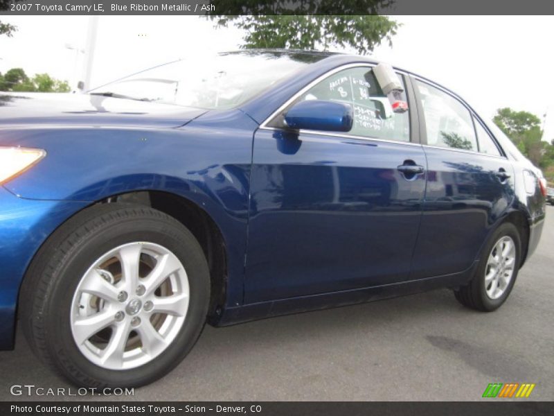 Blue Ribbon Metallic / Ash 2007 Toyota Camry LE