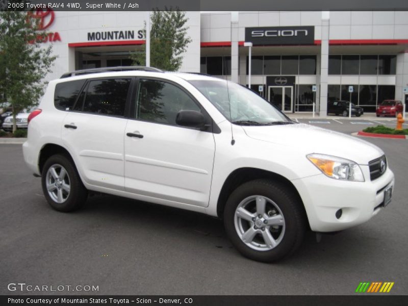 Super White / Ash 2008 Toyota RAV4 4WD