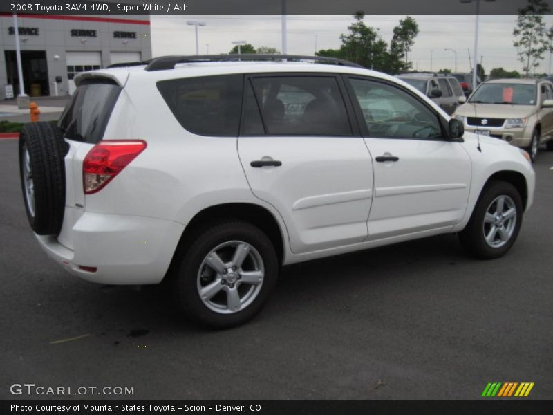 Super White / Ash 2008 Toyota RAV4 4WD