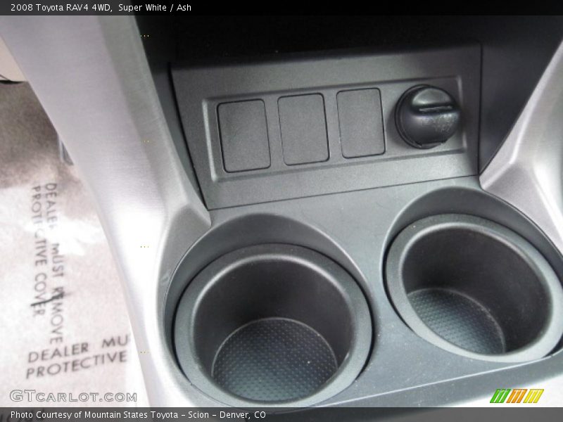 Super White / Ash 2008 Toyota RAV4 4WD