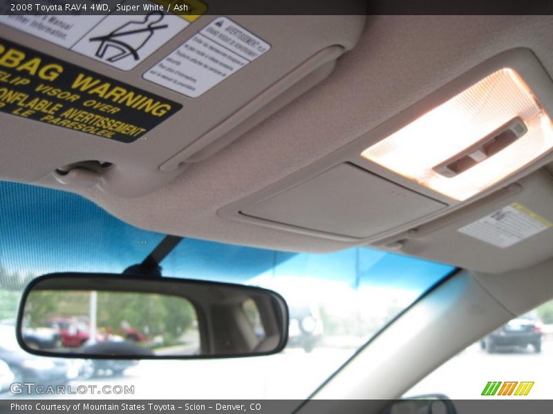 Super White / Ash 2008 Toyota RAV4 4WD