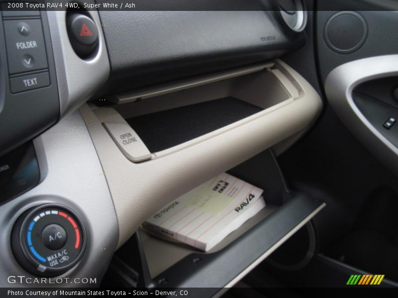 Super White / Ash 2008 Toyota RAV4 4WD