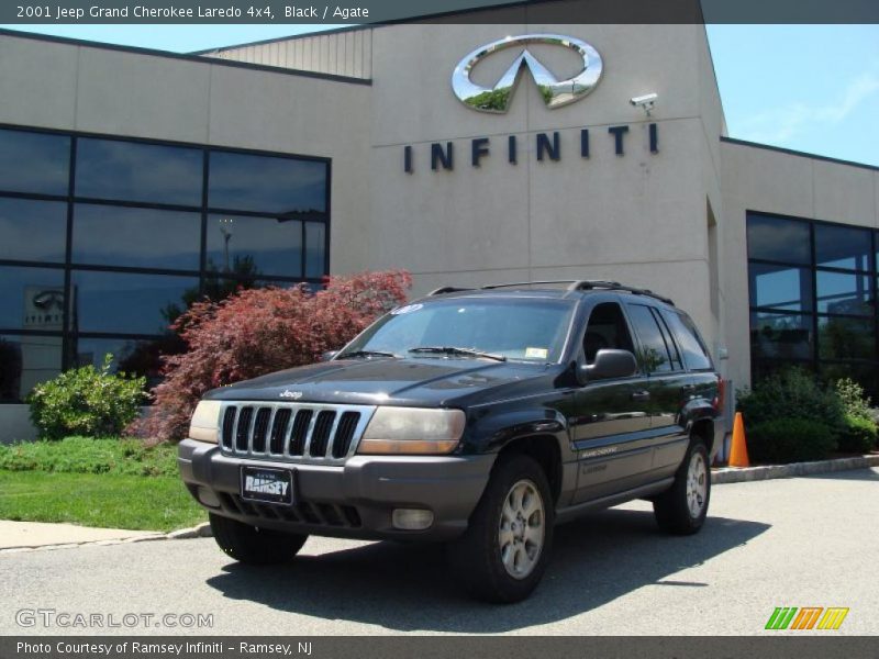 Black / Agate 2001 Jeep Grand Cherokee Laredo 4x4