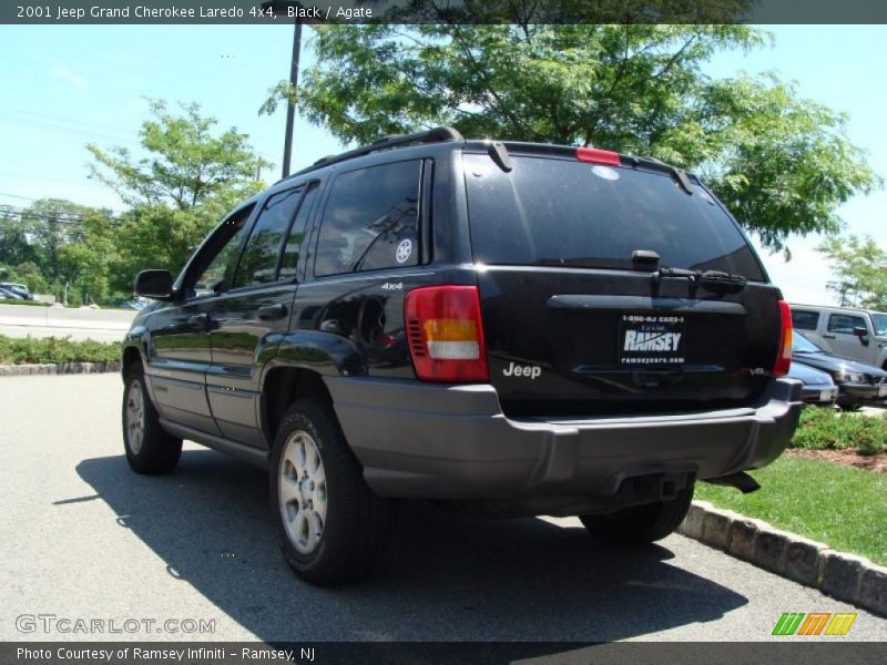 Black / Agate 2001 Jeep Grand Cherokee Laredo 4x4