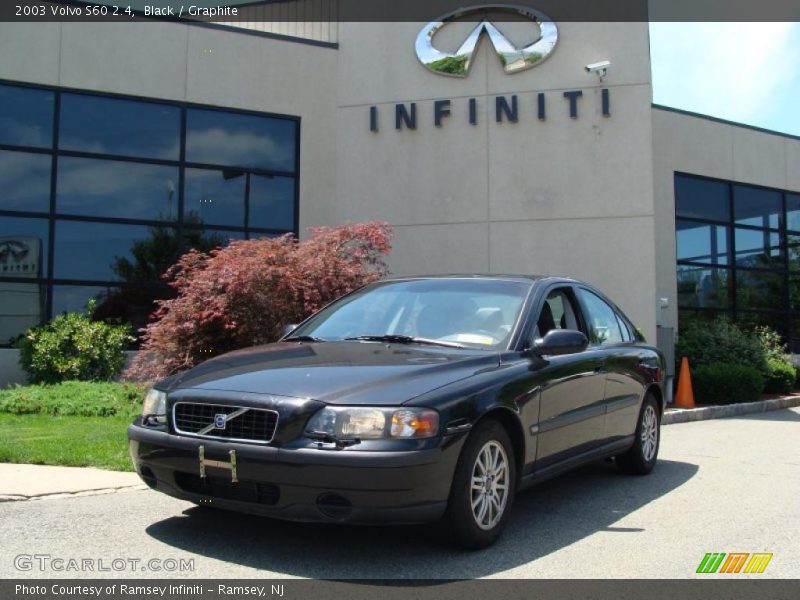 Black / Graphite 2003 Volvo S60 2.4