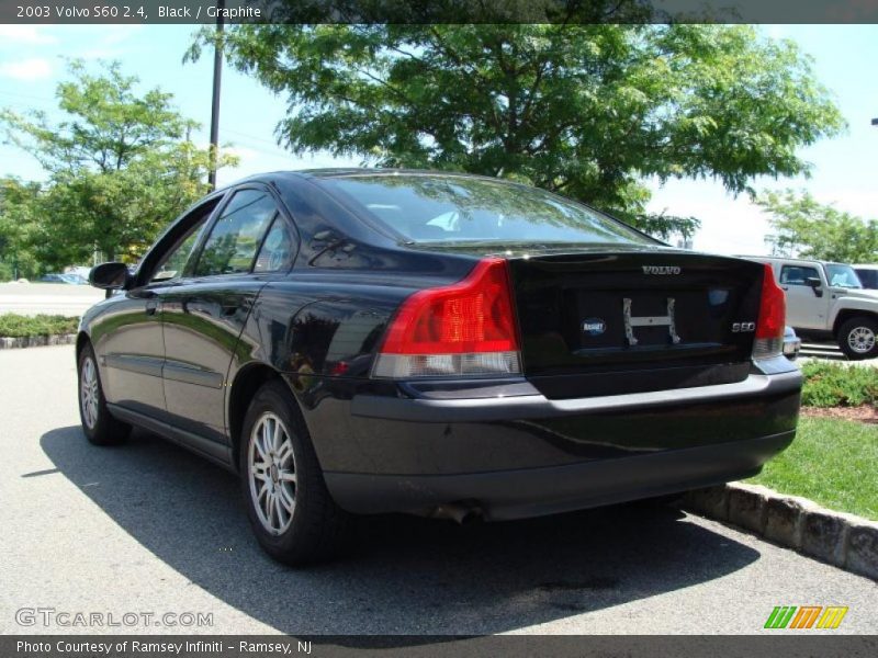 Black / Graphite 2003 Volvo S60 2.4
