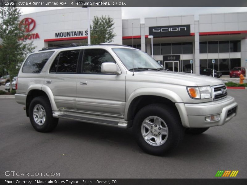 Millennium Silver Metallic / Oak 1999 Toyota 4Runner Limited 4x4