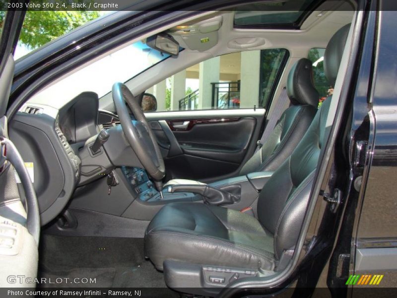 Black / Graphite 2003 Volvo S60 2.4