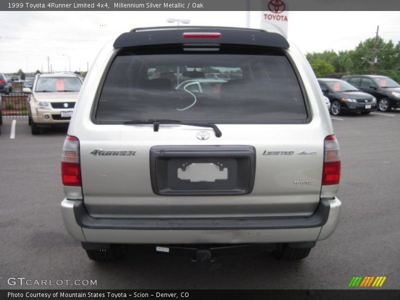 Millennium Silver Metallic / Oak 1999 Toyota 4Runner Limited 4x4