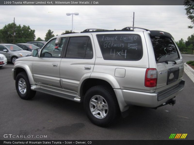 Millennium Silver Metallic / Oak 1999 Toyota 4Runner Limited 4x4