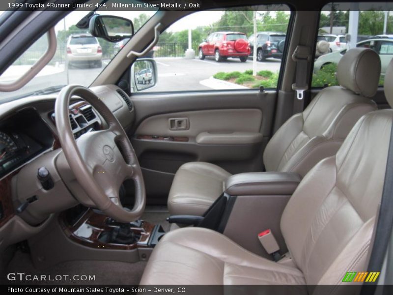 Millennium Silver Metallic / Oak 1999 Toyota 4Runner Limited 4x4