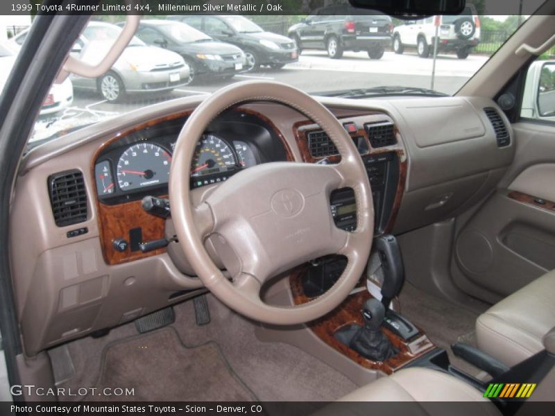 Millennium Silver Metallic / Oak 1999 Toyota 4Runner Limited 4x4