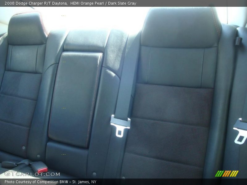 HEMI Orange Pearl / Dark Slate Gray 2008 Dodge Charger R/T Daytona