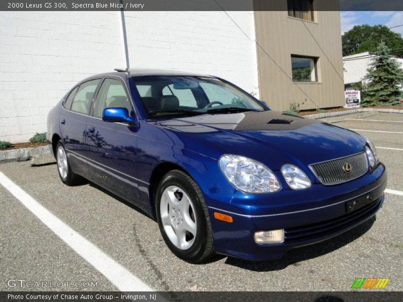 Spectra Blue Mica / Ivory 2000 Lexus GS 300