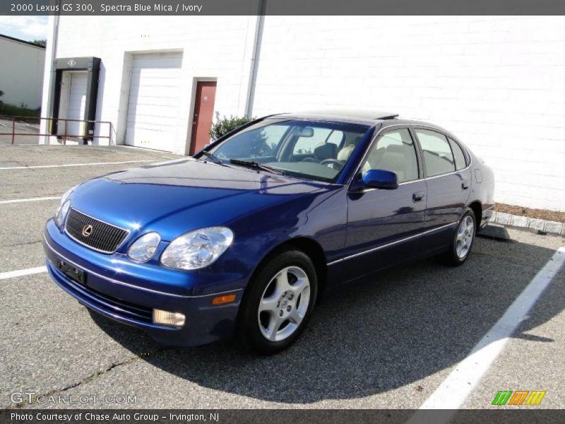 Spectra Blue Mica / Ivory 2000 Lexus GS 300