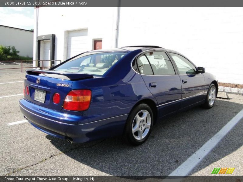 Spectra Blue Mica / Ivory 2000 Lexus GS 300