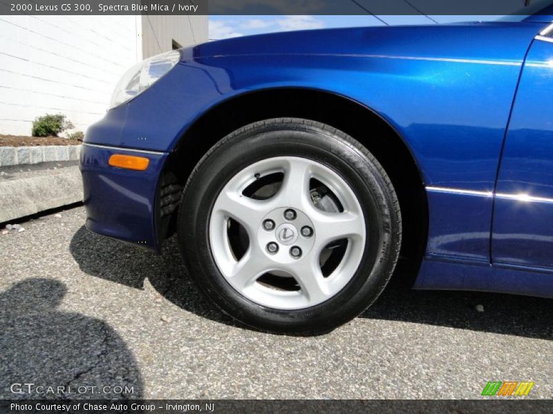 Spectra Blue Mica / Ivory 2000 Lexus GS 300