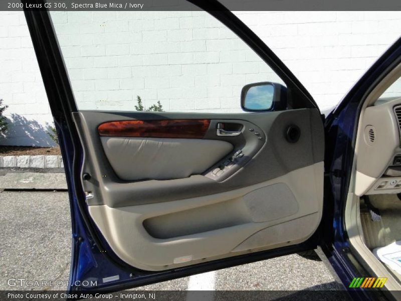 Spectra Blue Mica / Ivory 2000 Lexus GS 300