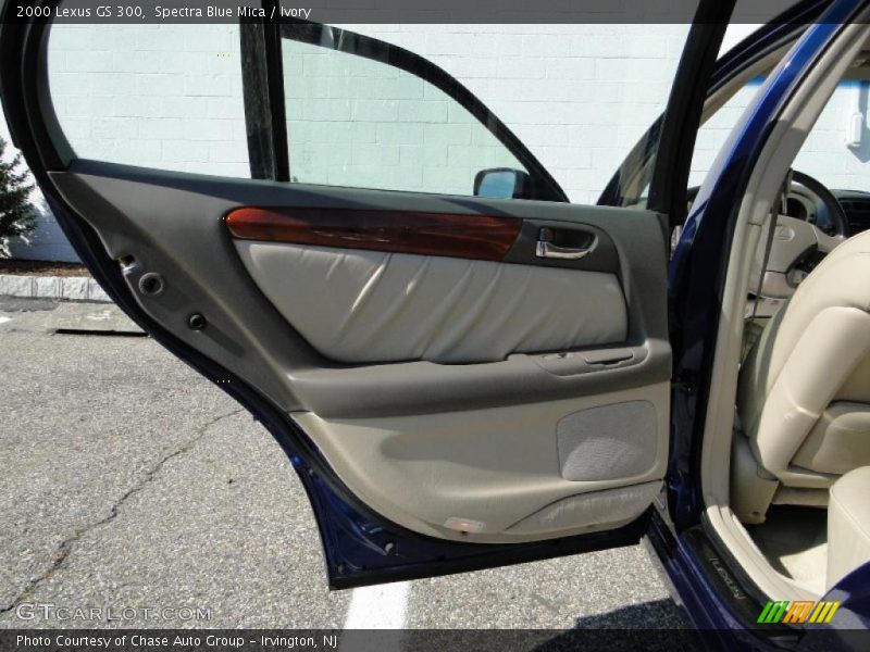 Spectra Blue Mica / Ivory 2000 Lexus GS 300