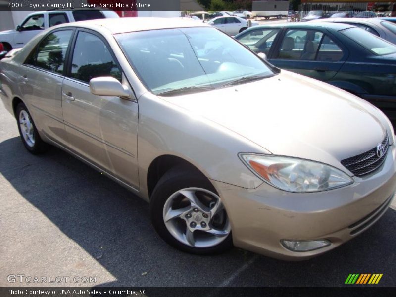 Desert Sand Mica / Stone 2003 Toyota Camry LE