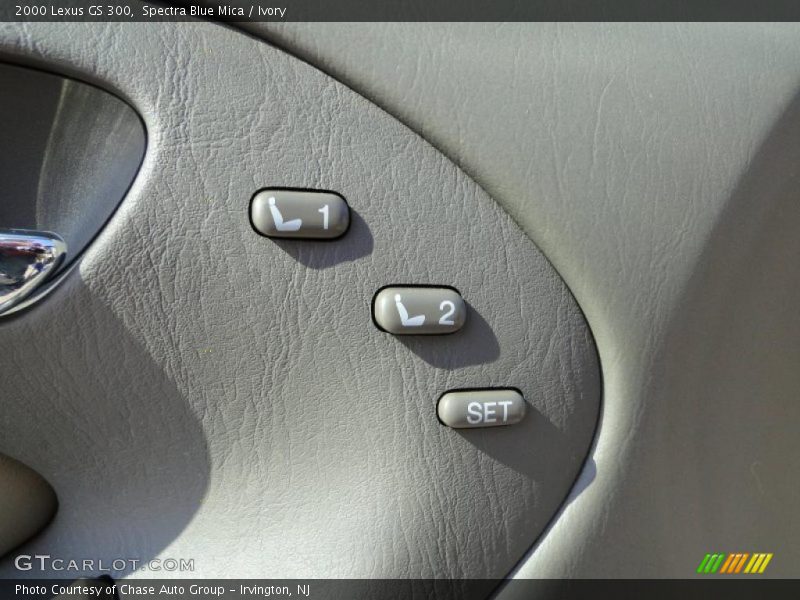 Spectra Blue Mica / Ivory 2000 Lexus GS 300