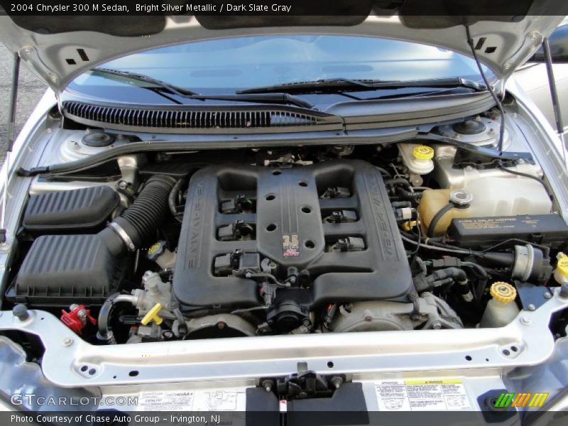 Bright Silver Metallic / Dark Slate Gray 2004 Chrysler 300 M Sedan