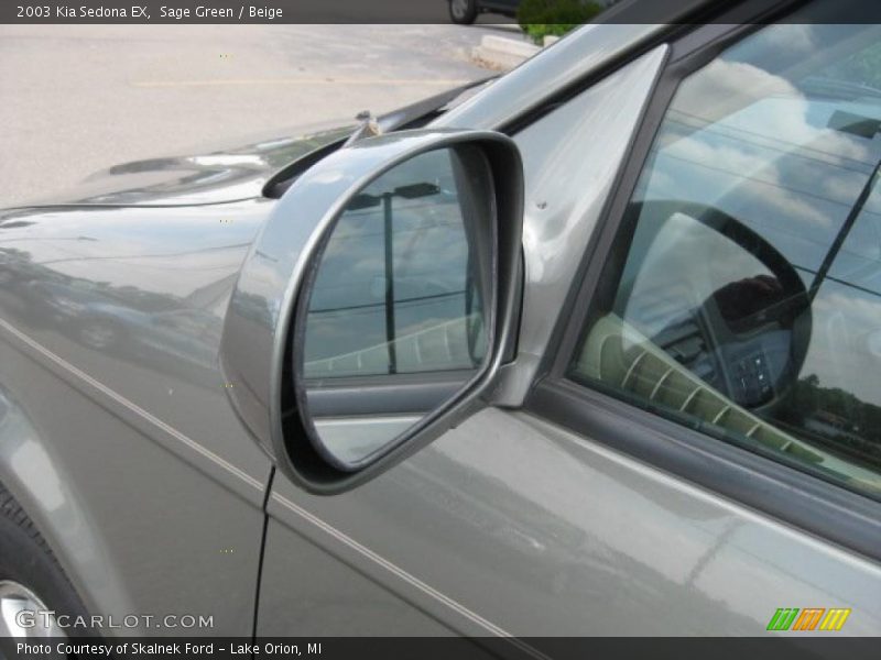 Sage Green / Beige 2003 Kia Sedona EX