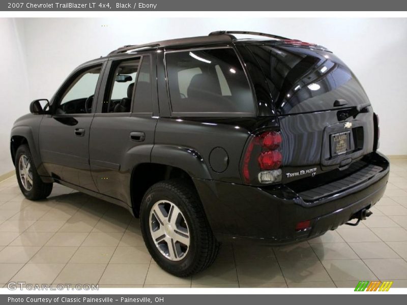 Black / Ebony 2007 Chevrolet TrailBlazer LT 4x4