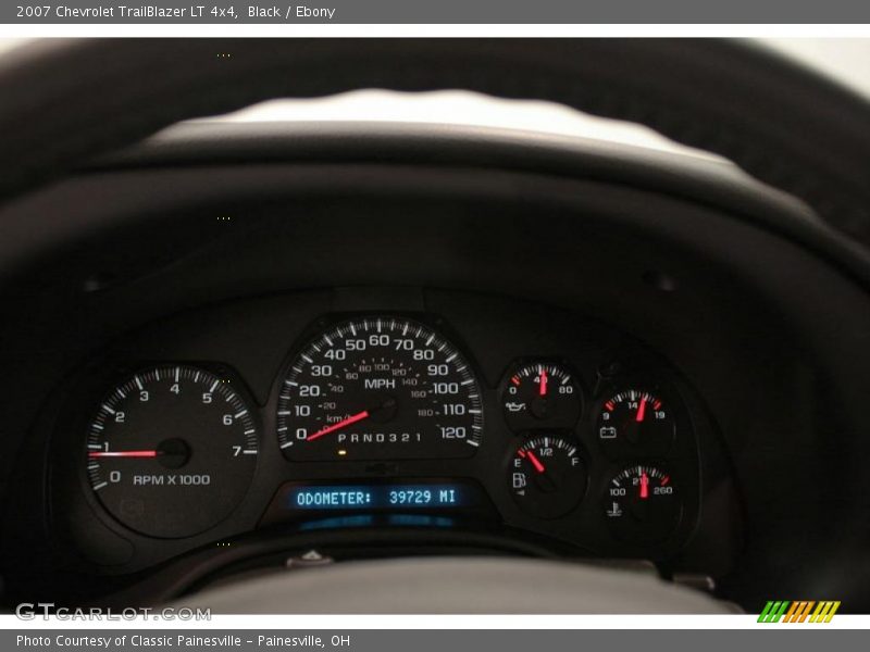 Black / Ebony 2007 Chevrolet TrailBlazer LT 4x4