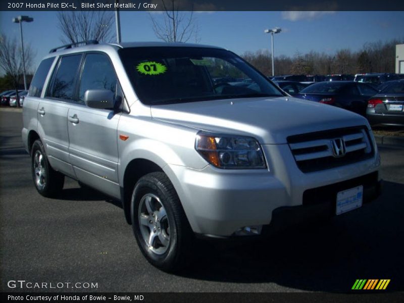 Billet Silver Metallic / Gray 2007 Honda Pilot EX-L