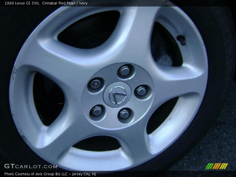 Cinnabar Red Pearl / Ivory 1999 Lexus GS 300