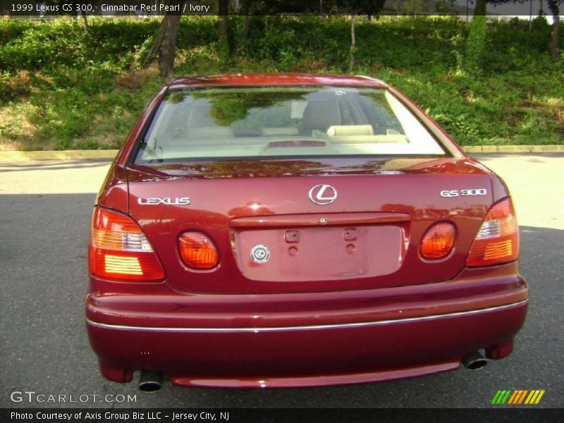 Cinnabar Red Pearl / Ivory 1999 Lexus GS 300