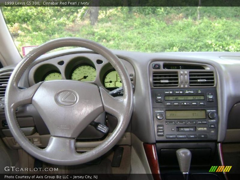Cinnabar Red Pearl / Ivory 1999 Lexus GS 300